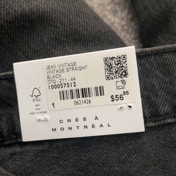 Garage Vintage Straight Jeans - Picture 4 of 4